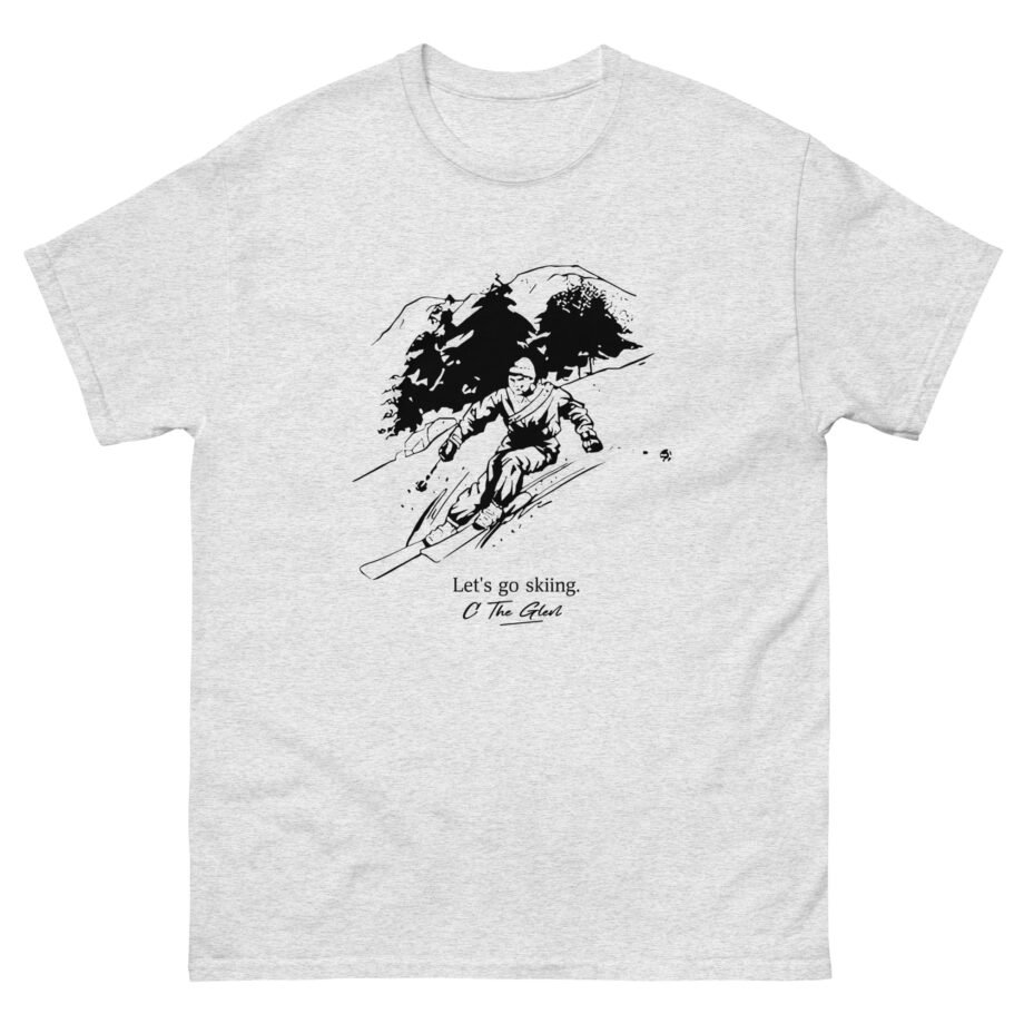 Goblin Let's Go Skiing Unisex classic tee