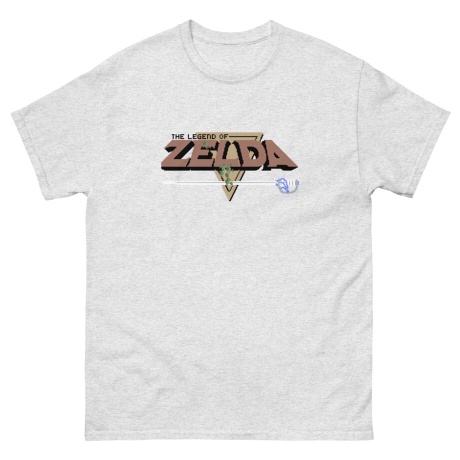The Legend of Zelda Original Pixel Logo Unisex classic tee