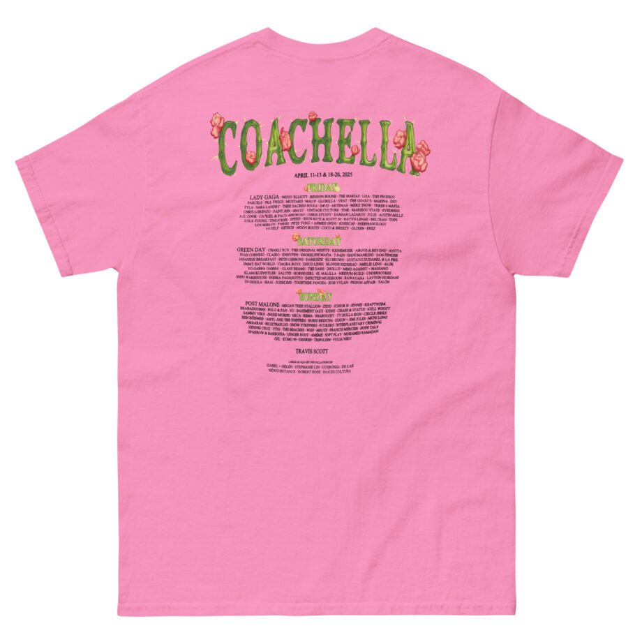 Coachella Flower Unisex classic tee