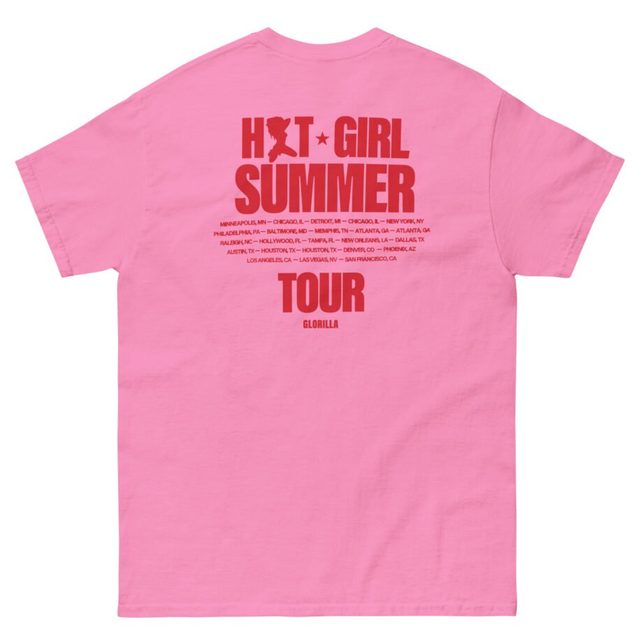 Glorilla Hot Girl Summer Tour Unisex classic tee