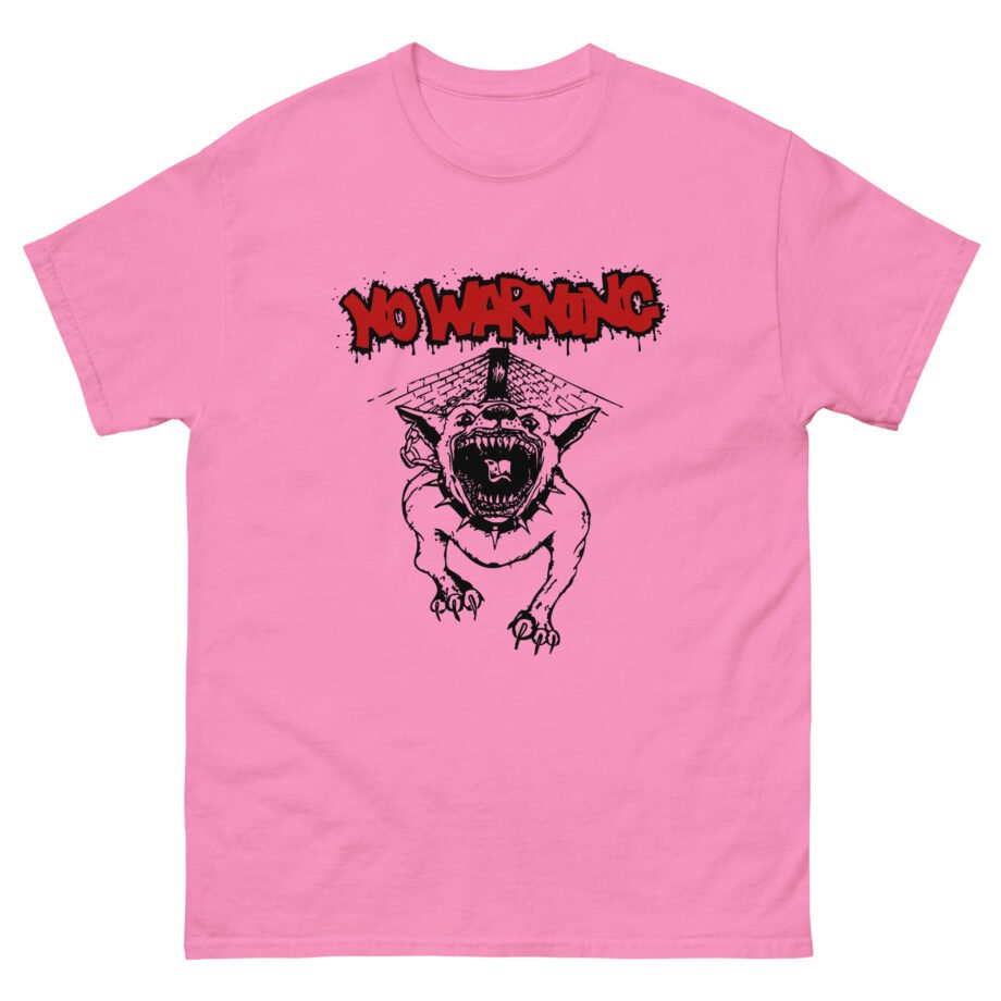 No Warning pitbull Unisex classic tee