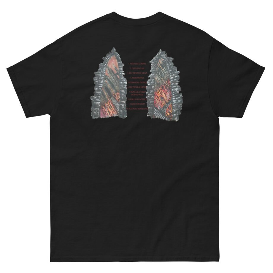 Undeath It's Time...to Rise From the Grave Tracklist Unisex classic tee