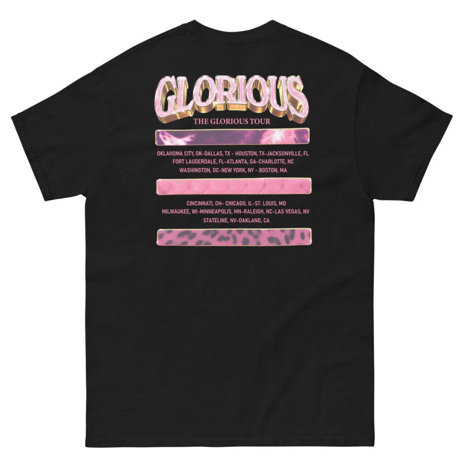 Glorilla Glorious Tour From Memphis Unisex classic tee