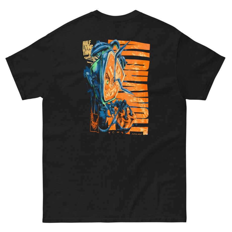 Alpha Wolf Clock Unisex classic tee