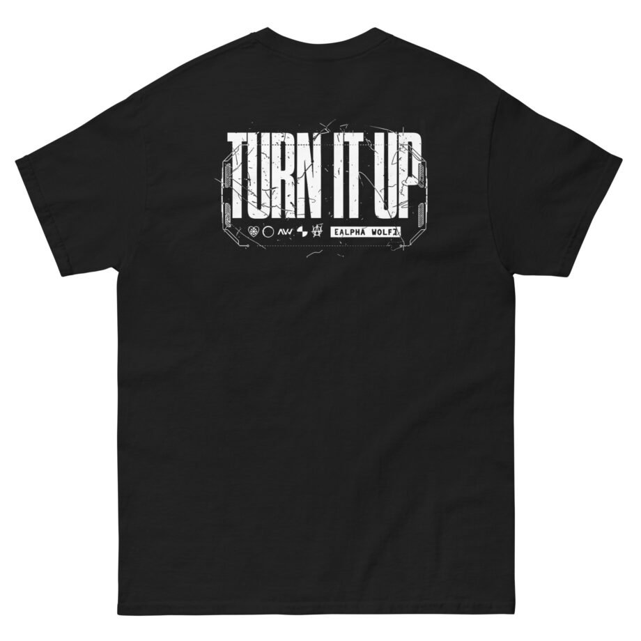 Alpha Wolf Turn It Up Unisex classic tee