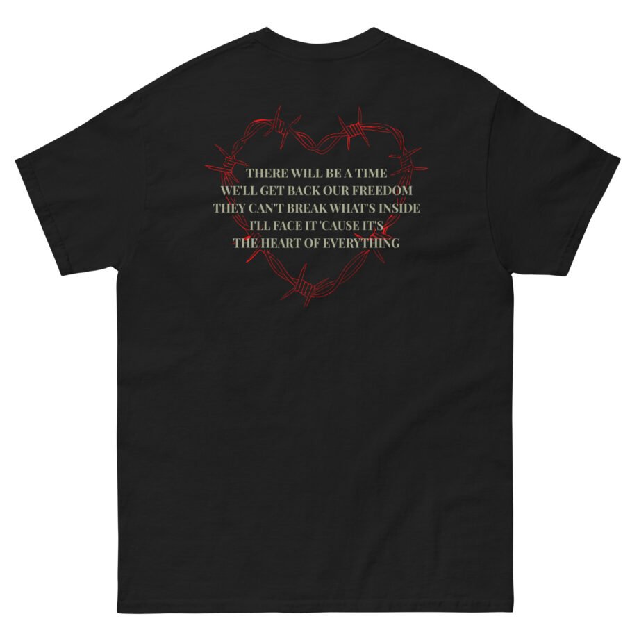 Within Temptation Heart Cross Unisex classic tee