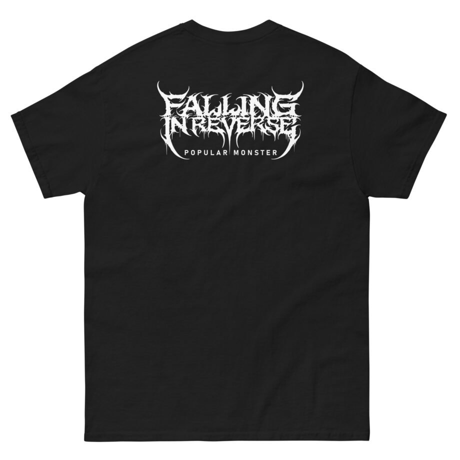 Falling in Reverse Popular Monster Cover and Back Logo Unisex classic tee