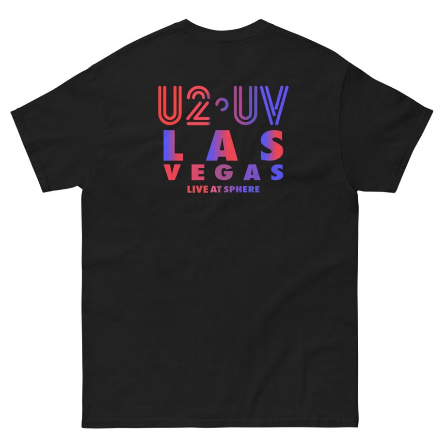 U2 Achtung Uv Live at Sphere Gradient Unisex classic tee