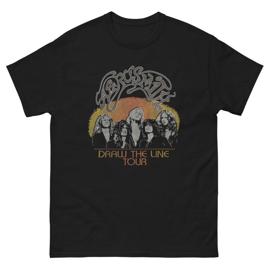 Aerosmith Draw the Line in Concert Unisex classic tee
