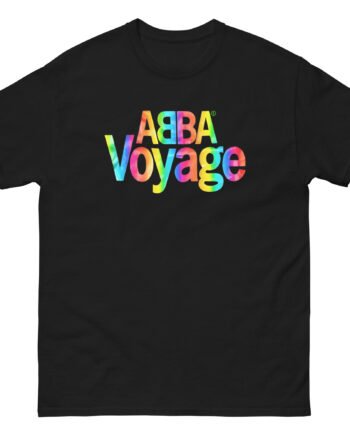 Abba Voyage Rainbow Foil London Unisex classic tee