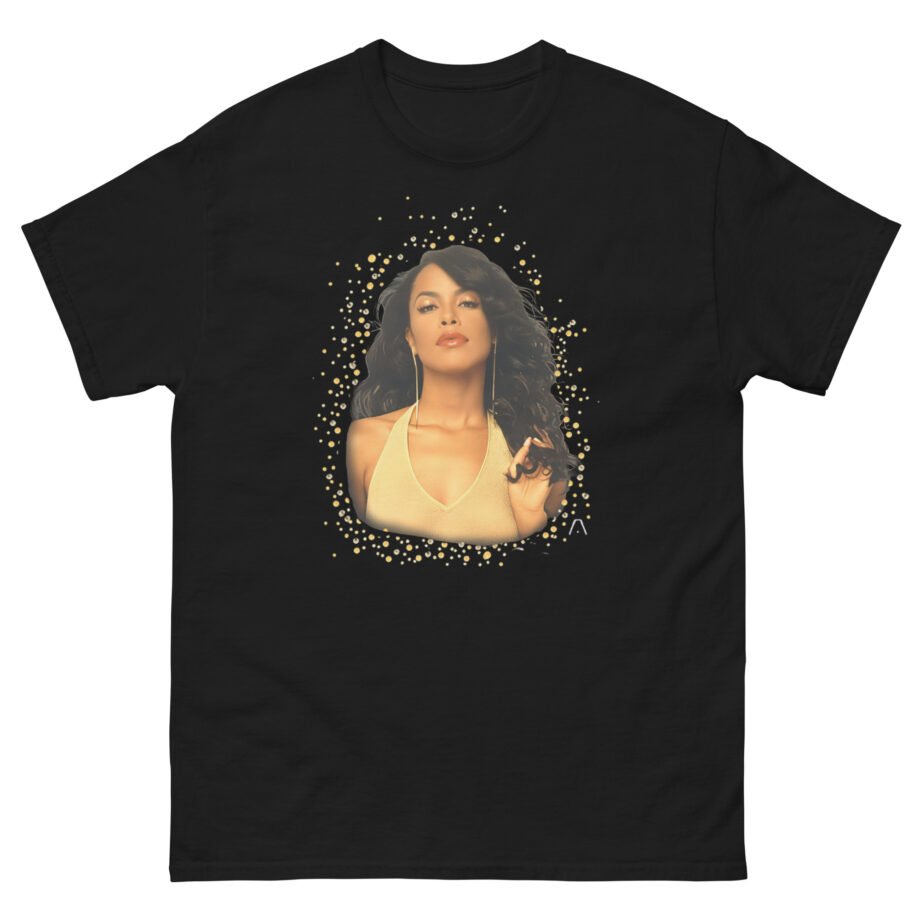 Aaliyah Self Titled Portrait Unisex classic tee