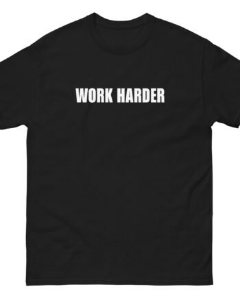 Casey Neistat Work Harder Unisex classic tee