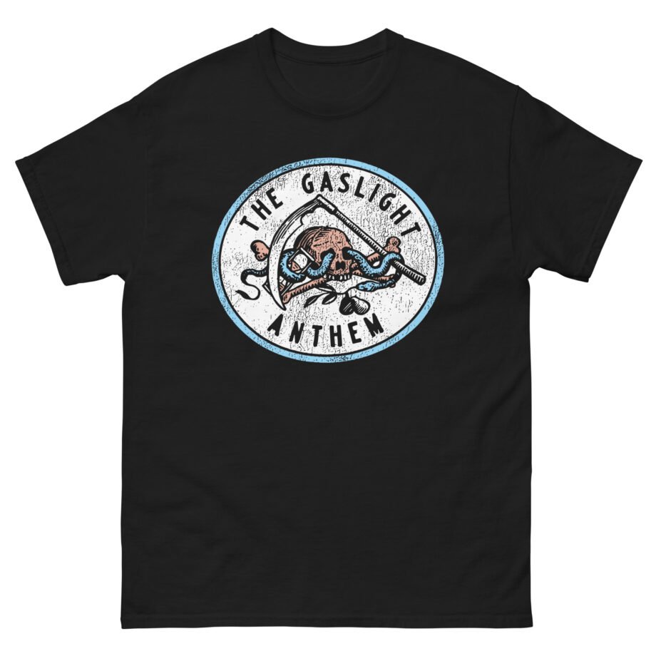 Gaslight Anthem Skull Snake Unisex classic tee
