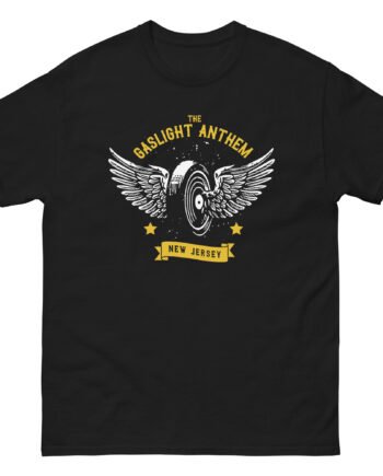 Gaslight Anthem Flying Wheel Unisex classic tee