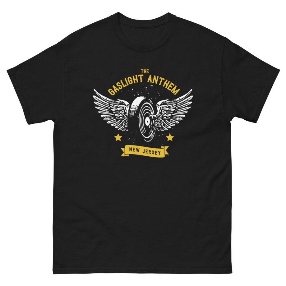 Gaslight Anthem Flying Wheel Unisex classic tee