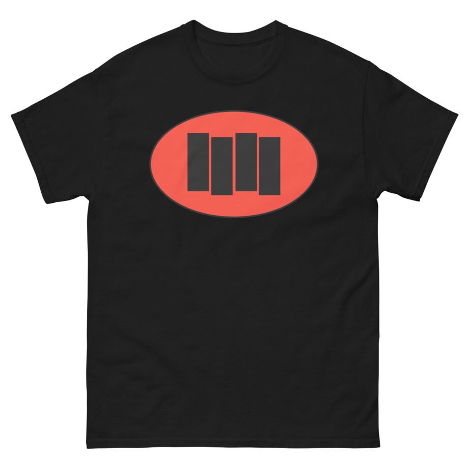 Black Flag Oval Bars Unisex classic tee