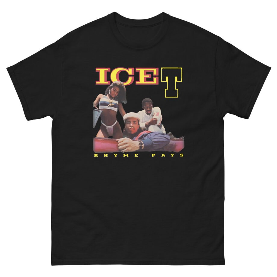 Ice-t Rhyme Pays Unisex classic tee
