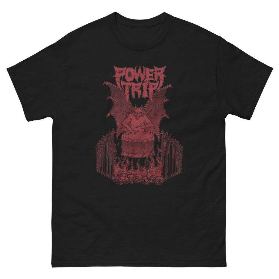 Power Trip Demon Drum Unisex classic tee