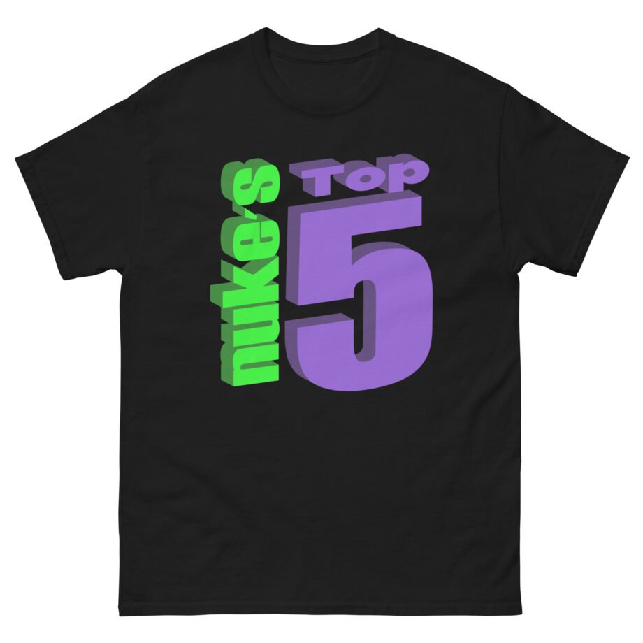 Nuke's Top 5 Did You See It Hand Unisex classic tee