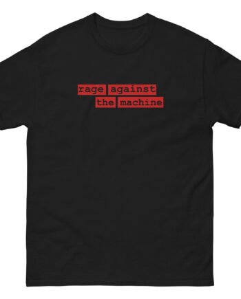 Rage Against the Machine Rage Stencil Type Unisex classic tee