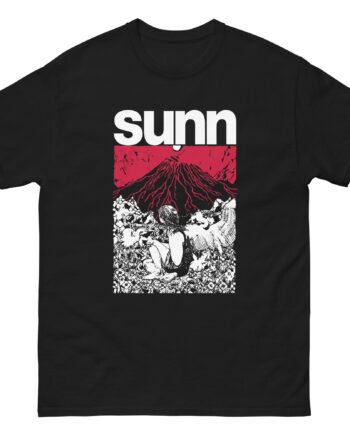 Sunn O Caroline Harrison Volcano Unisex classic tee