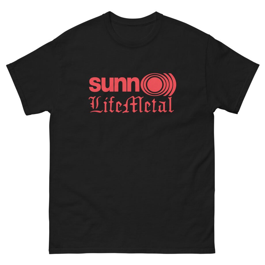 Sunn O Life Metal Logo Unisex classic tee