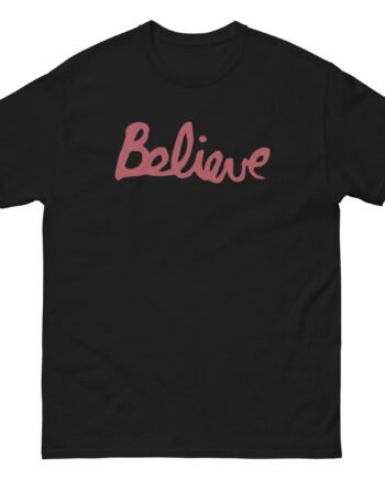 Valencia Believe Cursive Unisex classic tee
