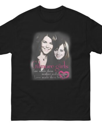 Gilmore Girls Monotone Rory and Lorelei Unisex classic tee