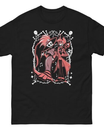 Hazbin Hotel Rosie & Alastor Ace Unisex classic tee