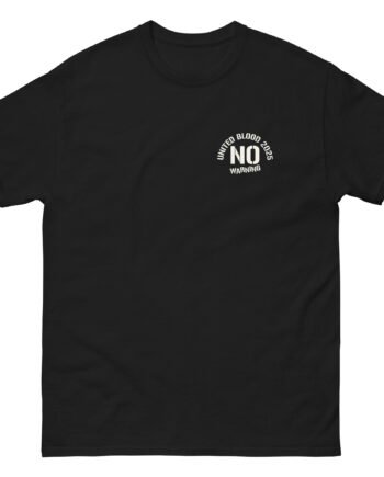 No Warning United Blood Unisex classic tee