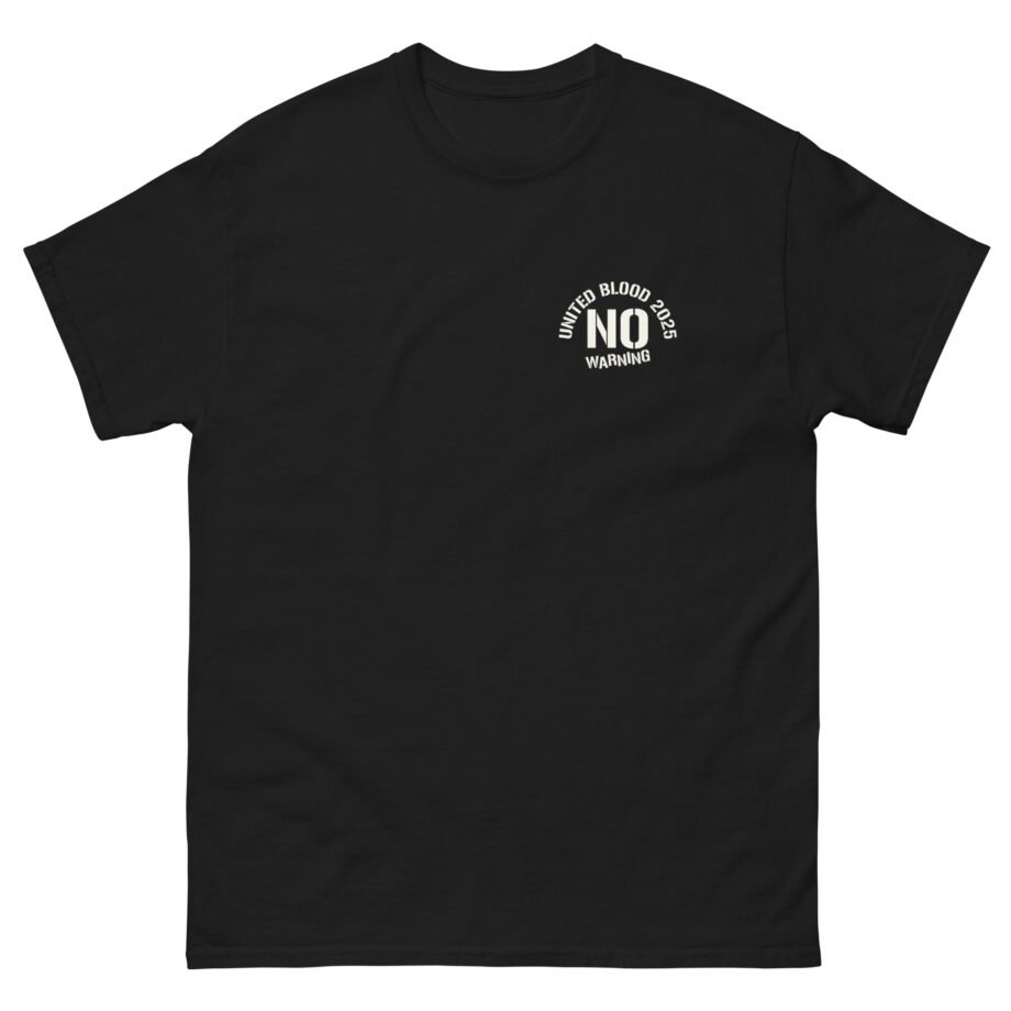 No Warning United Blood Unisex classic tee