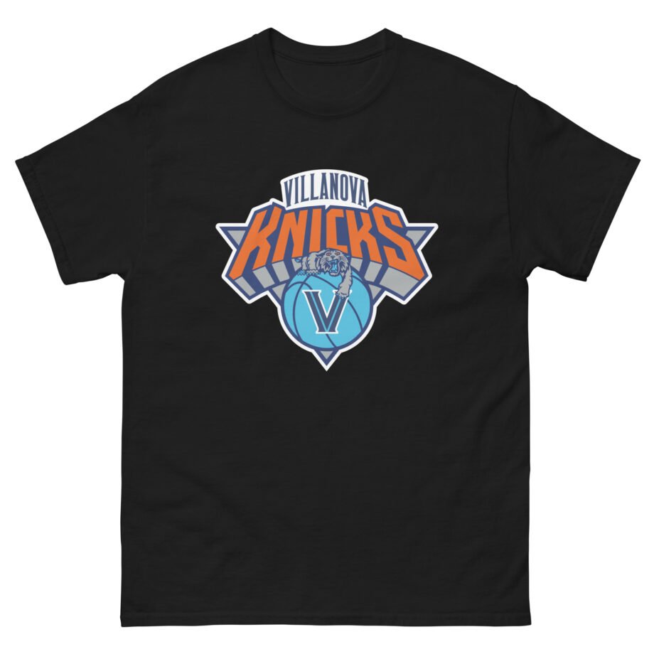 Villanova Knicks New York Mashup Parody Unisex classic tee