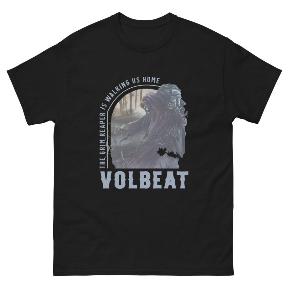 Volbeat Grimm Reaper Walking Unisex classic tee