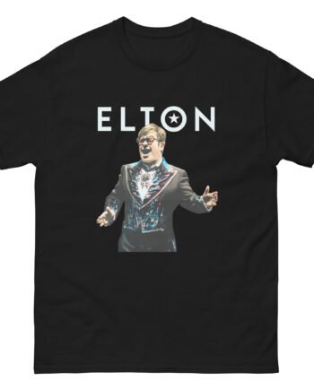 Elton John Farewell Sequin Jacket Unisex classic tee