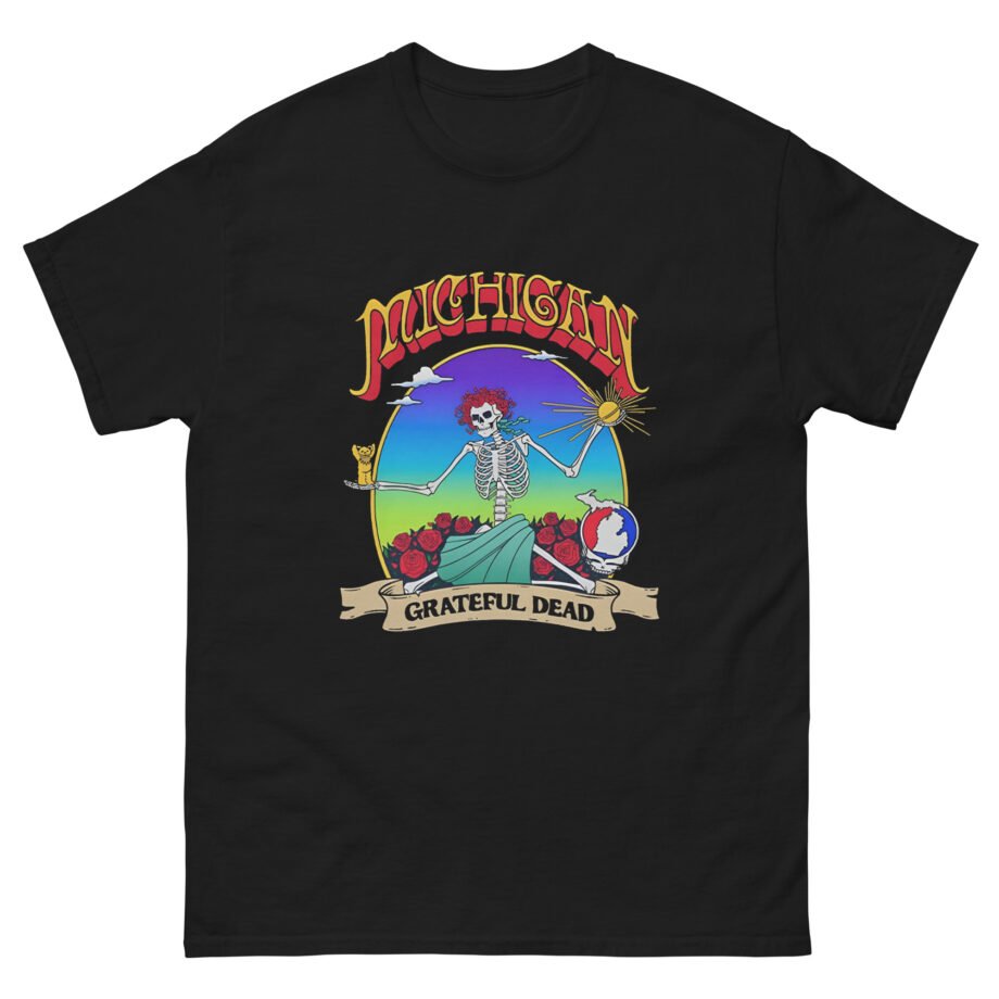 Grateful Dead Michigan United States of Dead Unisex classic tee