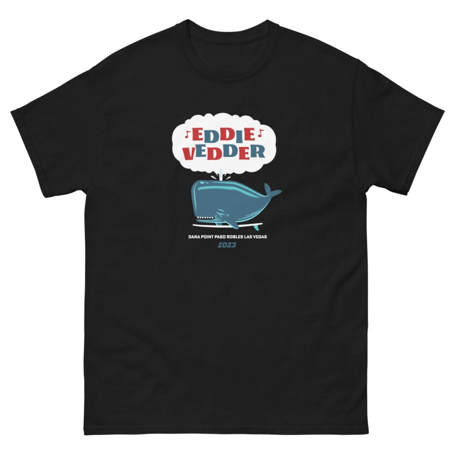 Eddie Vedder Whale Unisex classic tee