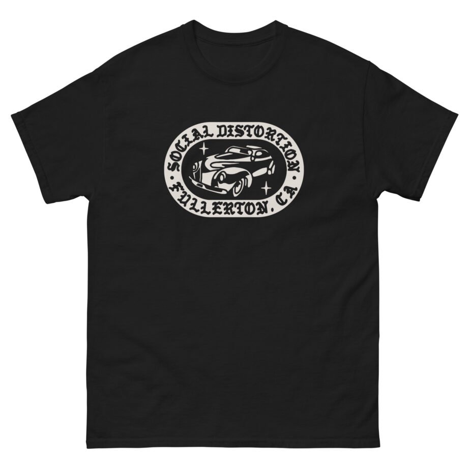 Social Distortion Fullerton Car Indigo Unisex classic tee