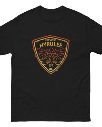The Legend of Zelda Explore Camp Hyrule Unisex classic tee