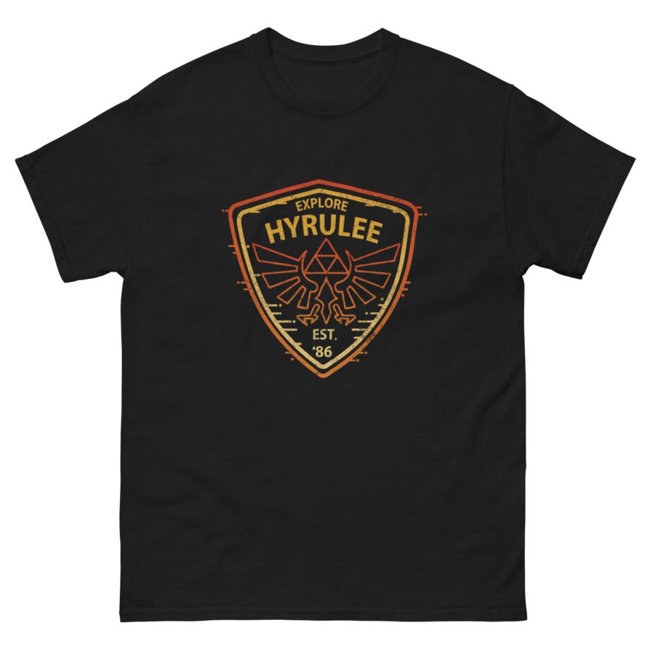 The Legend of Zelda Explore Camp Hyrule Unisex classic tee