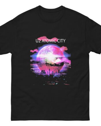 U2 Uv Atomic City Unisex classic tee