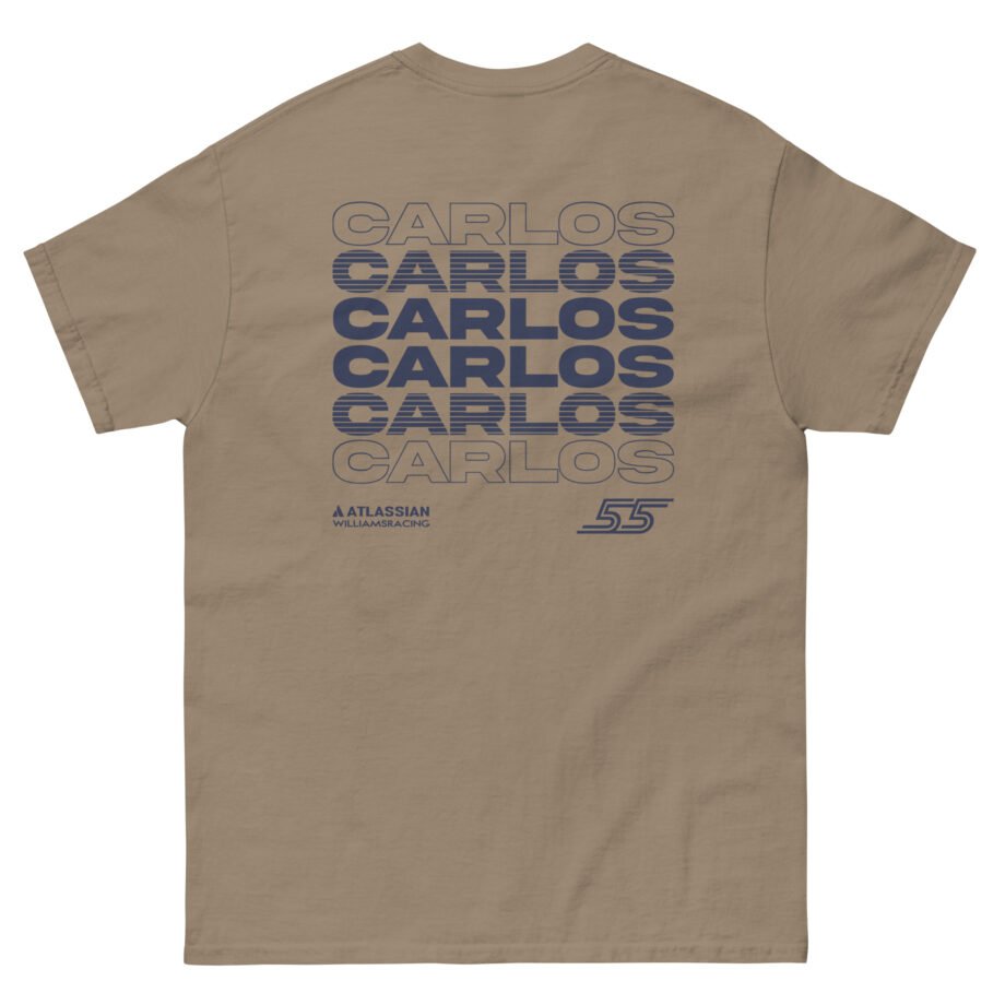 Carlos Sainz Atlassian Williams Racing Unisex classic tee
