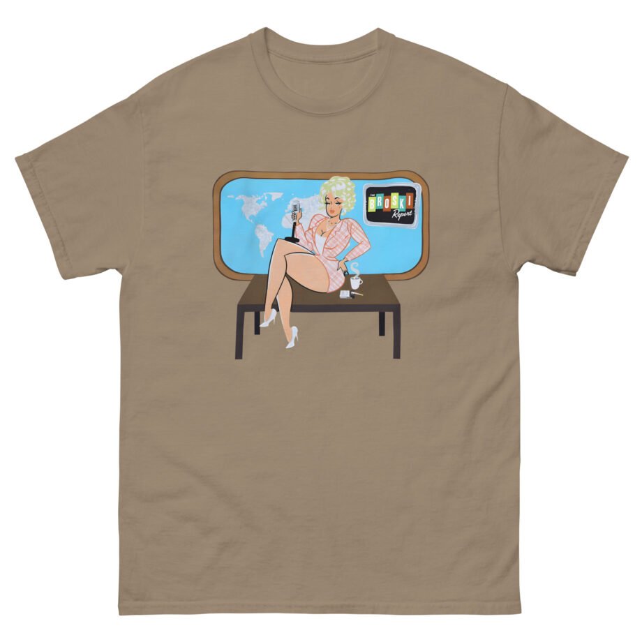 Broski Report Broski News Watching Unisex classic tee