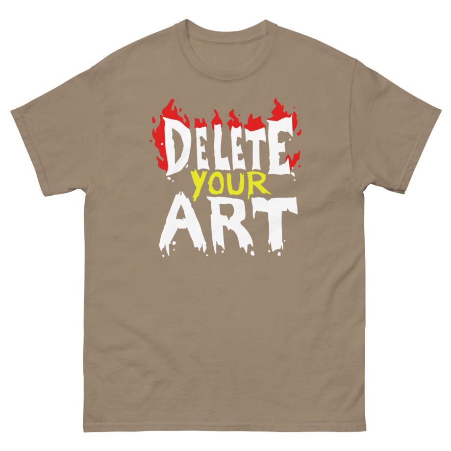 Drawfee Delete Your Art Unisex classic tee