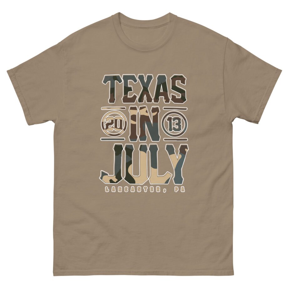 Texas in July 2013 Unisex classic tee