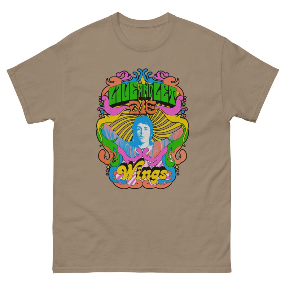 Wings Live And Let Die Unisex classic tee