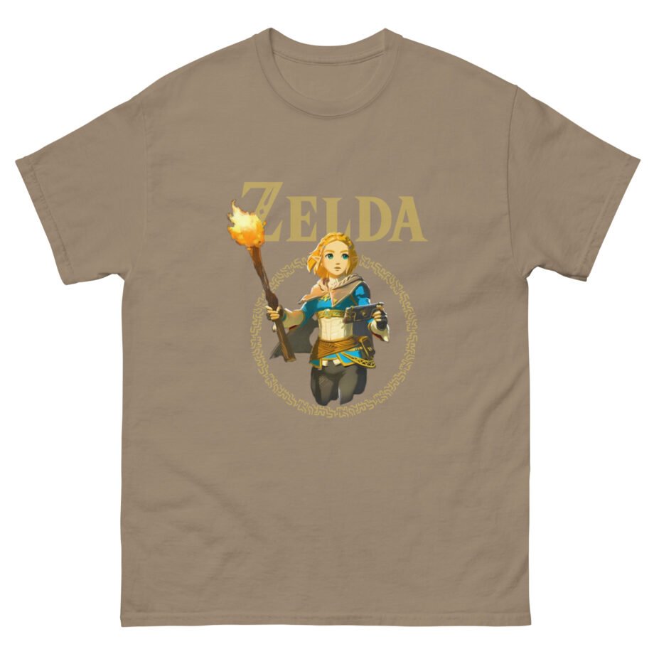 The Legend of Zelda Tears of the Kingdom Zelda Triangle Badge Unisex classic tee