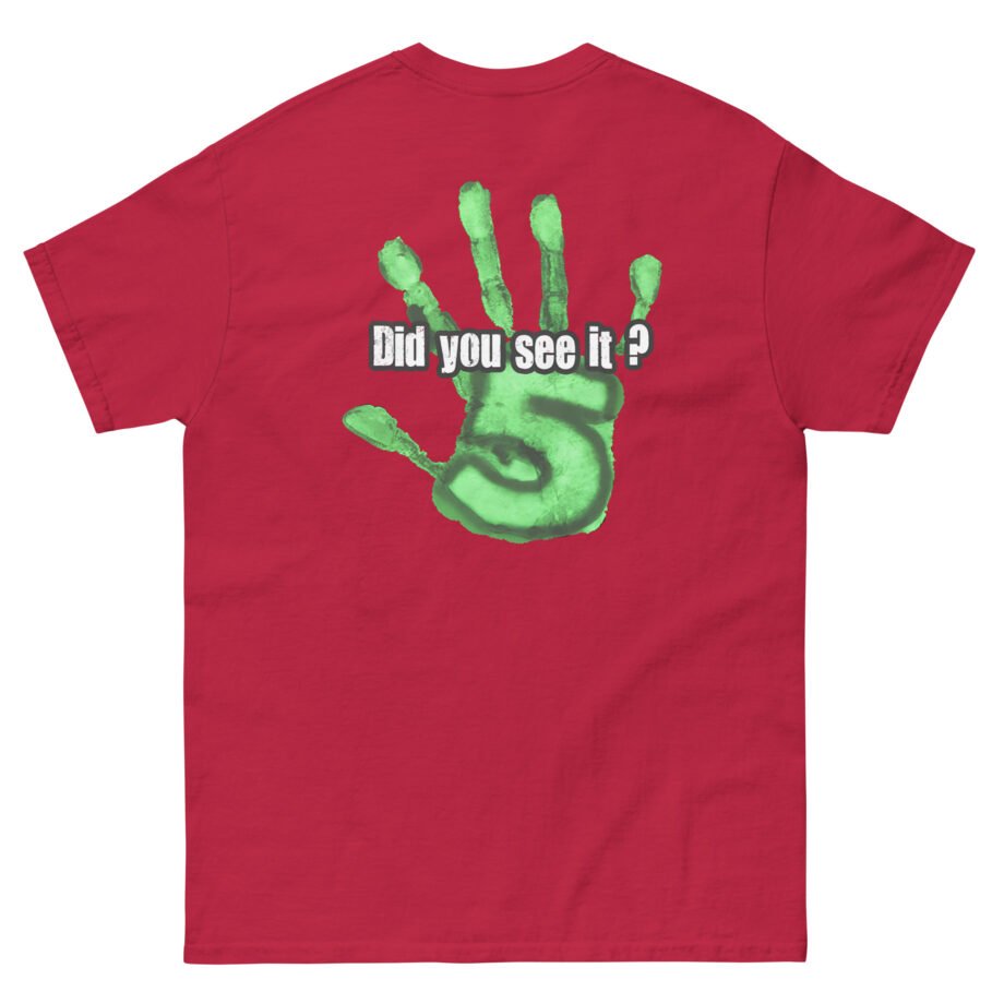 Nuke's Top 5 Did You See It Hand Unisex classic tee