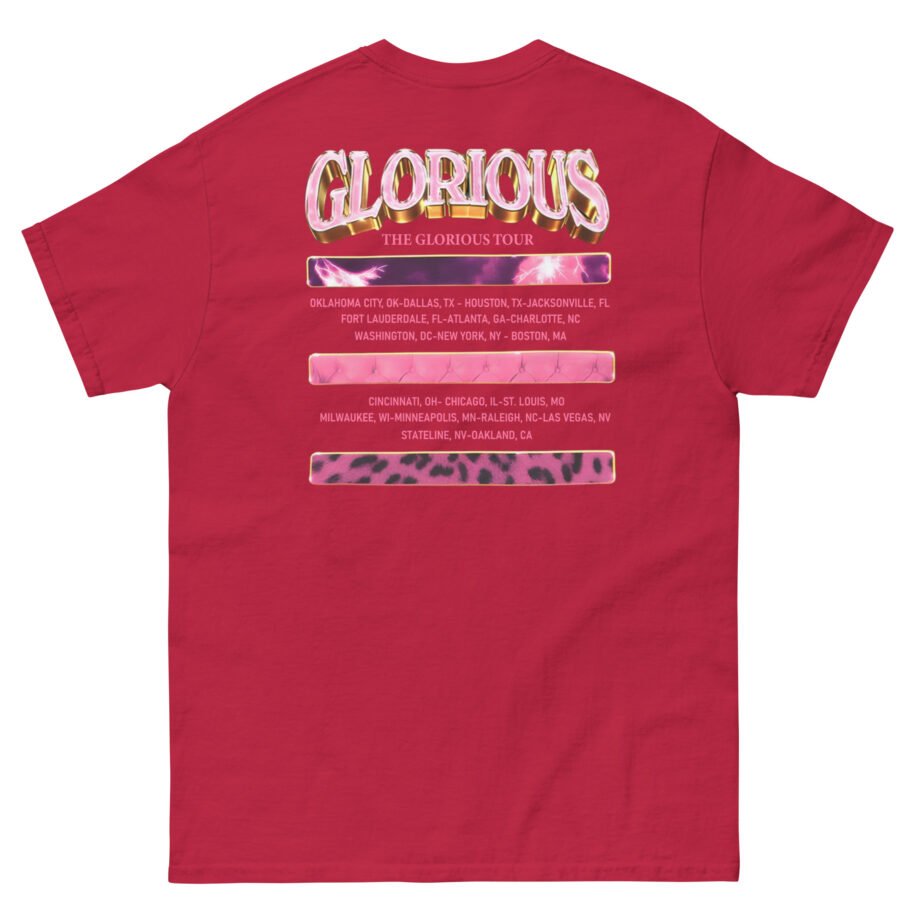 Glorilla Glorious Tour From Memphis Unisex classic tee