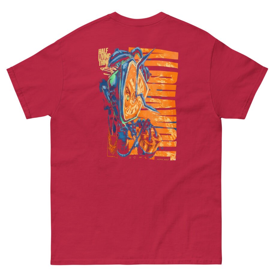 Alpha Wolf Clock Unisex classic tee