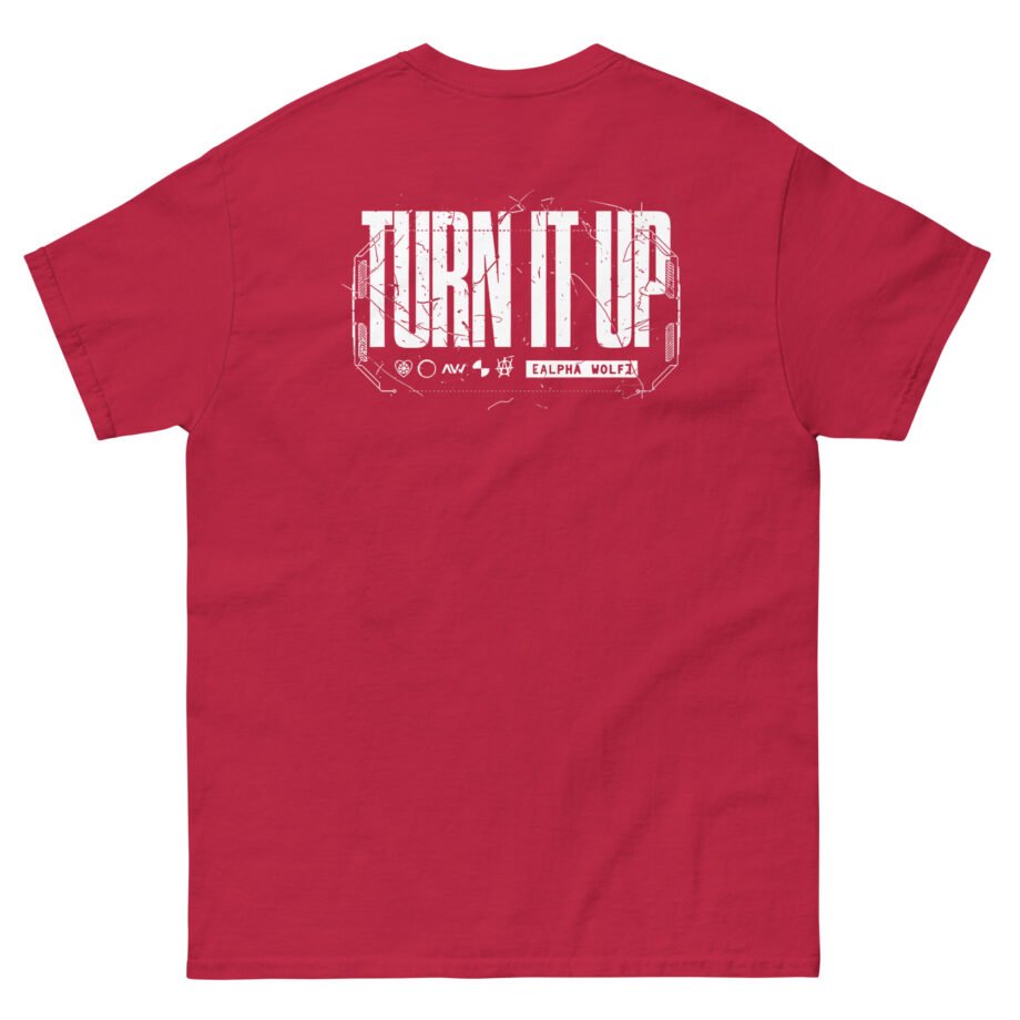 Alpha Wolf Turn It Up Unisex classic tee